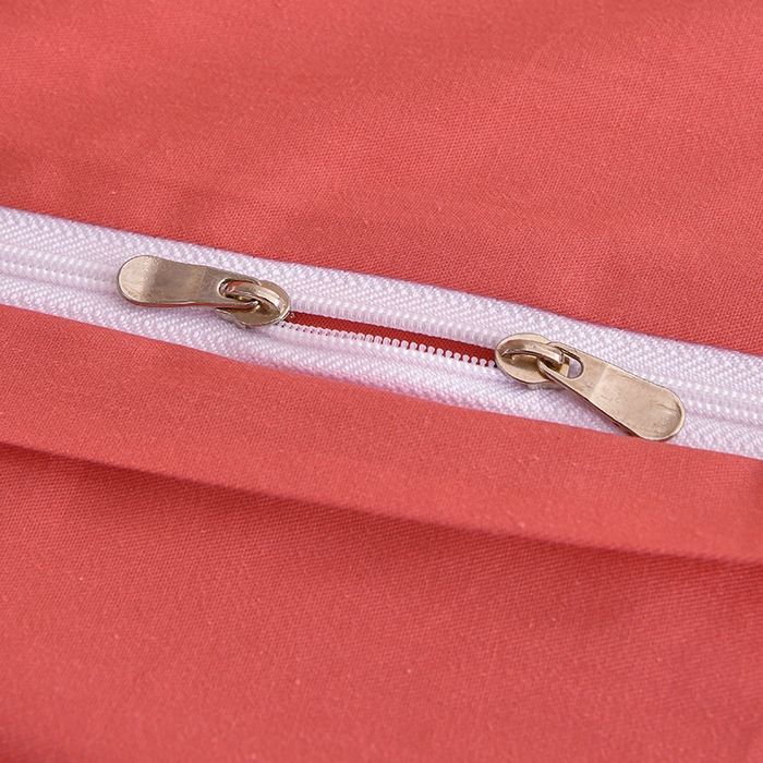 91家纺网 家纺一手货源 找家纺 宇彬家纺 2026直播爆款A类13374全棉纯棉母婴级一字绣纯色单被套 被套单件 简绣-宝石红