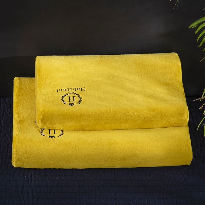 91家纺网 家纺一手货源 找家纺 大黄蜂家居家纺 2025新款秋冬水晶绒儿童包边定位枕套枕头枕芯 小女孩