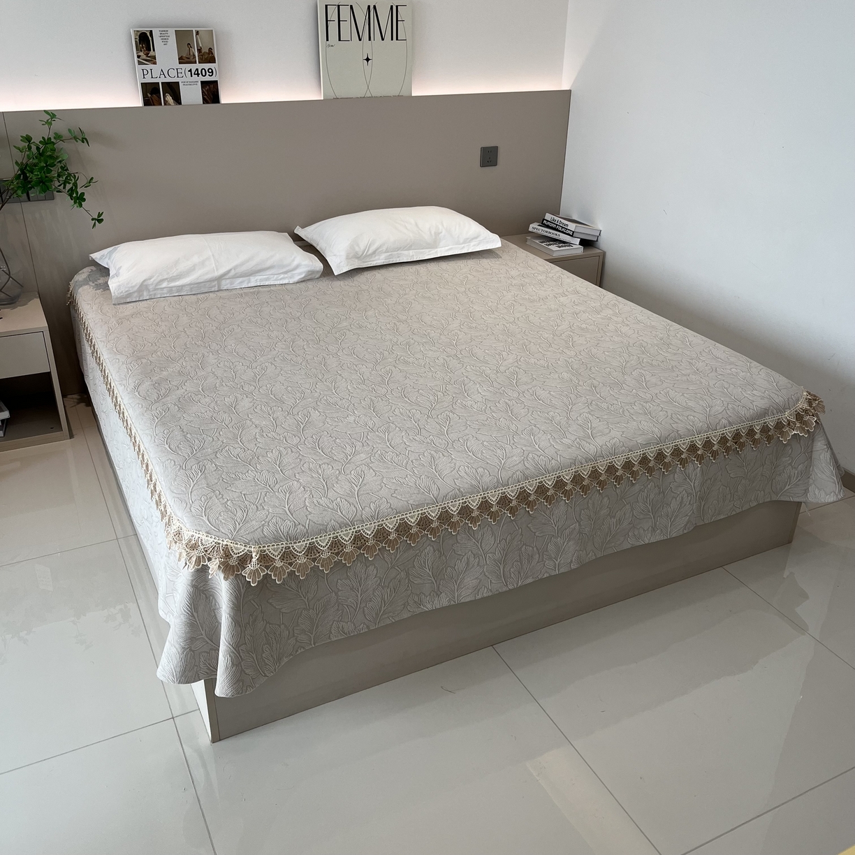 91家纺网 家纺一手货源 找家纺 （总）暖木杨 2025新款床用床盖柔软亲肤雪尼尔农村大炕盖防滑可定制尺寸-家大业大