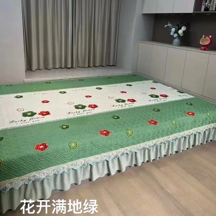 91家纺网 家纺一手货源 找家纺 （总）铭源榻榻米炕盖 新款雪花棉双面布榻榻米炕盖