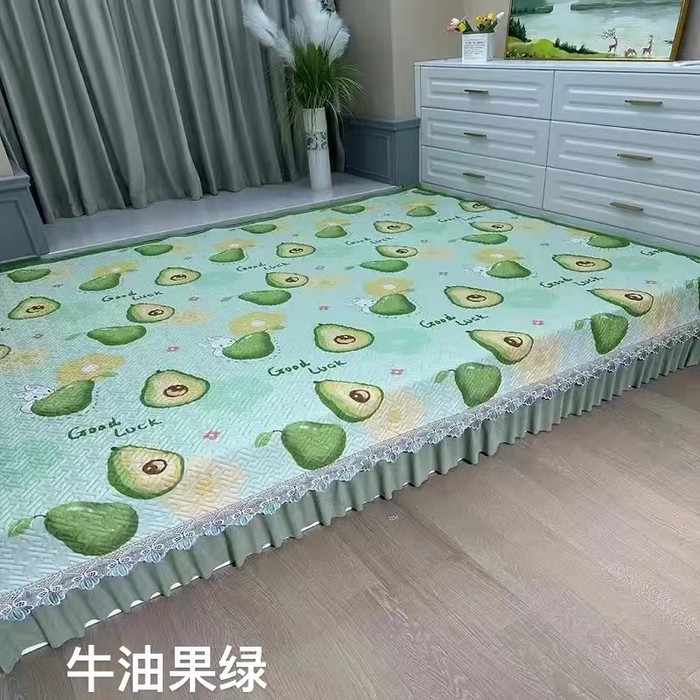 91家纺网 家纺一手货源 找家纺 （总）铭源榻榻米炕盖 新款雪花棉双面布榻榻米炕盖