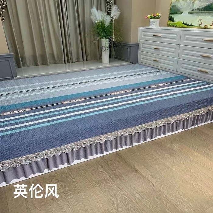 91家纺网 家纺一手货源 找家纺 （总）铭源榻榻米炕盖 新款雪花棉双面布榻榻米炕盖