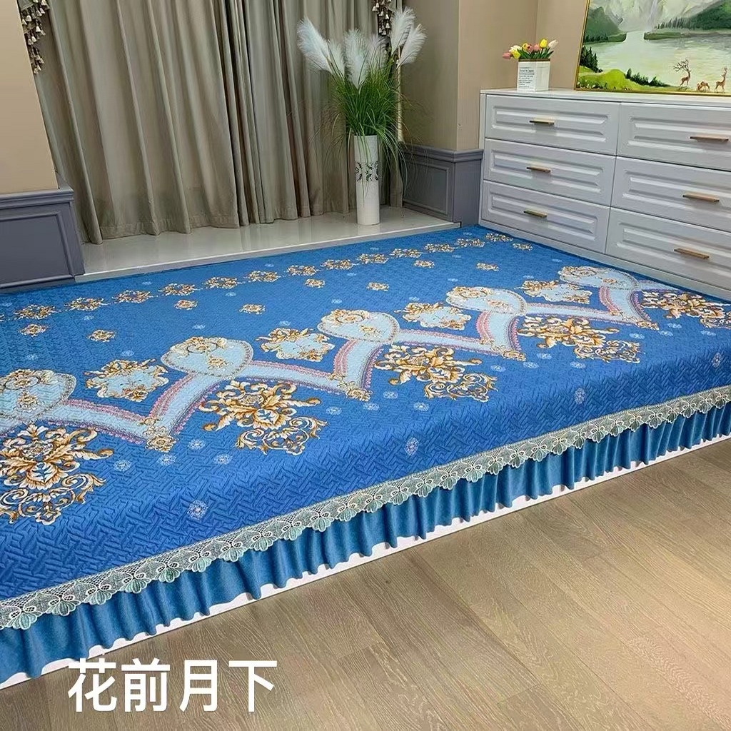 91家纺网 家纺一手货源 找家纺 （总）铭源榻榻米炕盖 新款雪花棉双面布榻榻米炕盖