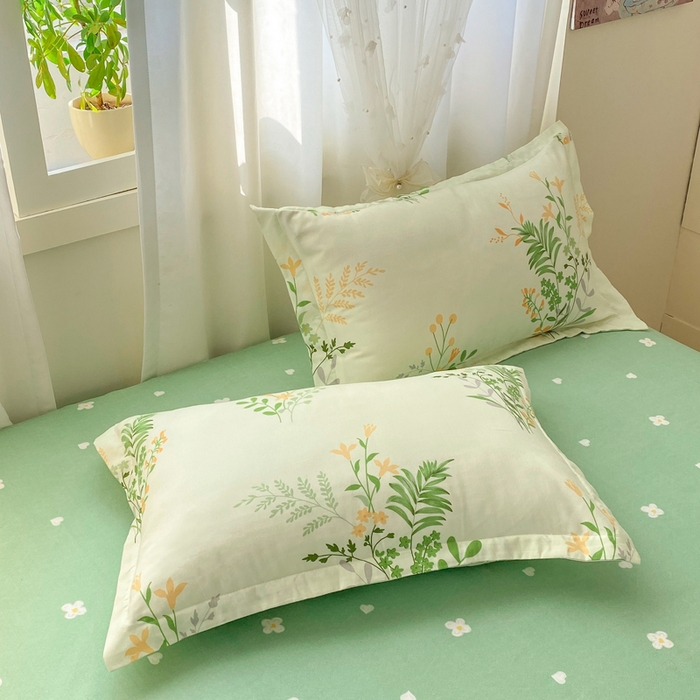 91家纺网 家纺一手货源 找家纺 红日子 2025新款生态斜纹植物羊绒单床笠磨毛床笠三件套 温青