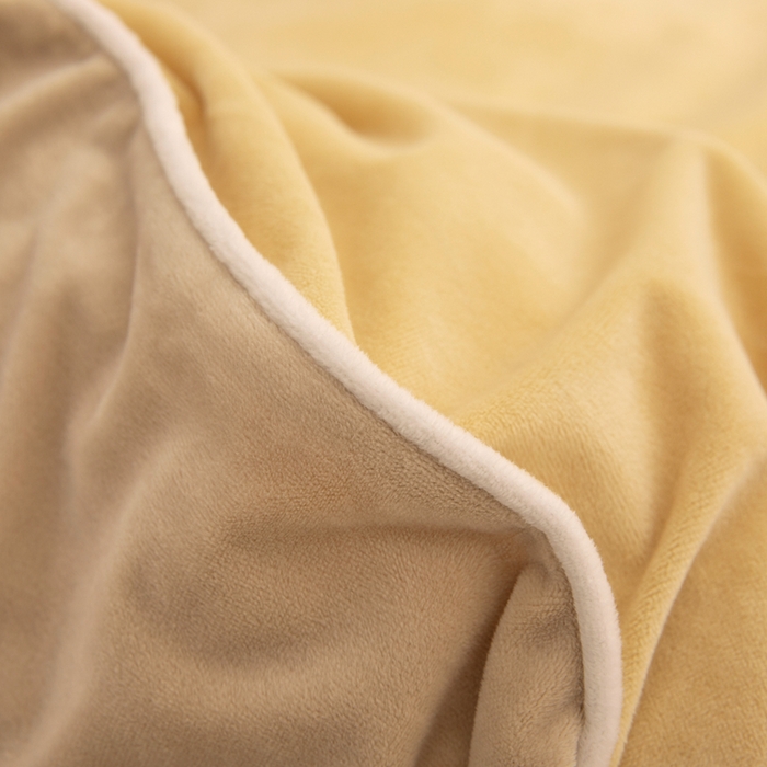 91家纺网 家纺一手货源 找家纺 安力森/诚臻酒店用品 2025新款麻绳婴儿绒四件套秋冬加厚亲肤保暖卧室床品套件 乳酪-米咖