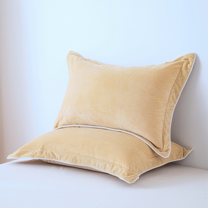 安力森/诚臻酒店用品 2025新款麻绳婴儿绒四件套秋冬加厚亲肤保暖卧室床品套件 枕头枕套图片合集仅供展示