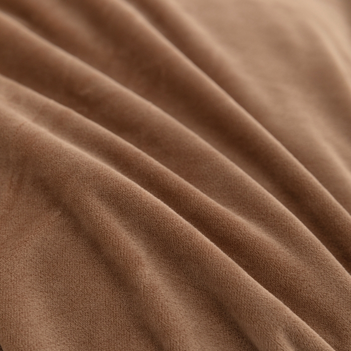 91家纺网 家纺一手货源 找家纺 安力森/诚臻酒店用品 2025新款麻绳婴儿绒四件套秋冬加厚亲肤保暖卧室床品套件 棕咖-米咖