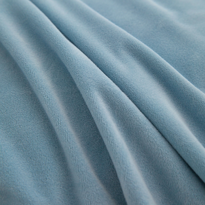 91家纺网 家纺一手货源 找家纺 安力森/诚臻酒店用品 2025新款麻绳婴儿绒四件套秋冬加厚亲肤保暖卧室床品套件 浅蓝-银灰