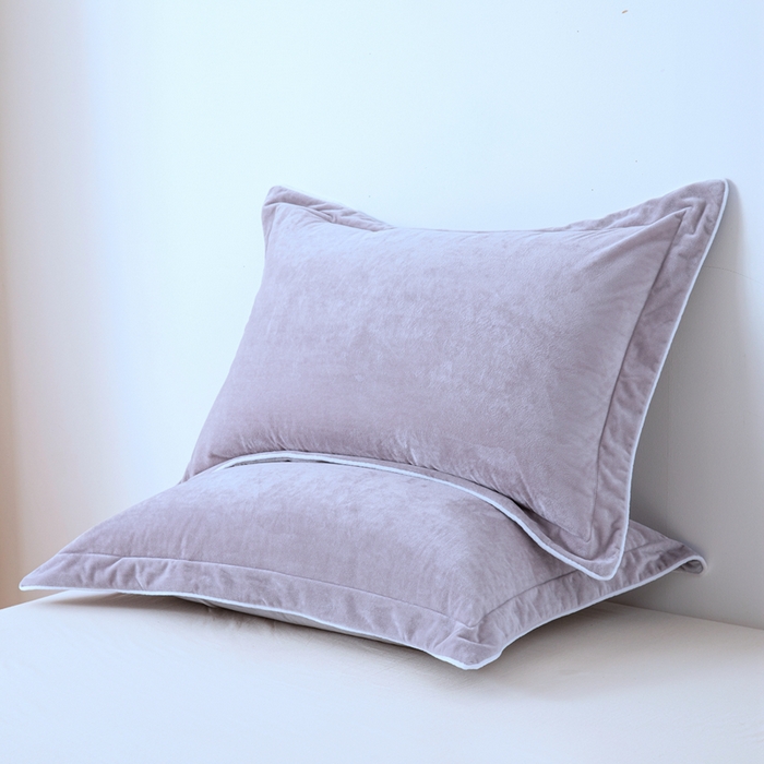 91家纺网 家纺一手货源 找家纺 安力森/诚臻酒店用品 2025新款麻绳婴儿绒四件套秋冬加厚亲肤保暖卧室床品套件 枕头枕套图片合集仅供展示