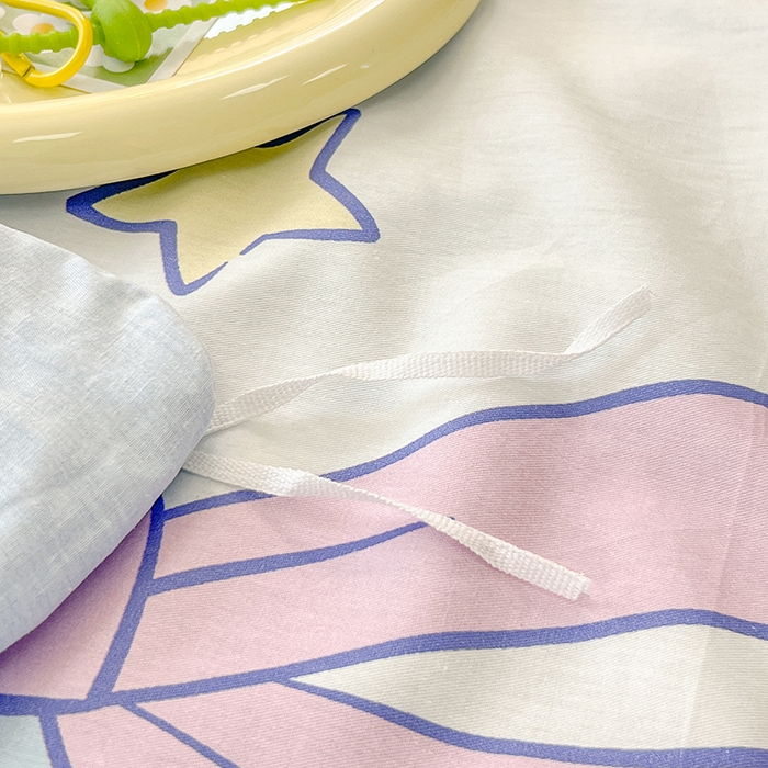 91家纺网 家纺一手货源 找家纺 玉元坊 2025新款三丽鸥全棉纯棉大版花边款床品三四件套第一批 （长期有货 不断货） 大版花边-大耳兔