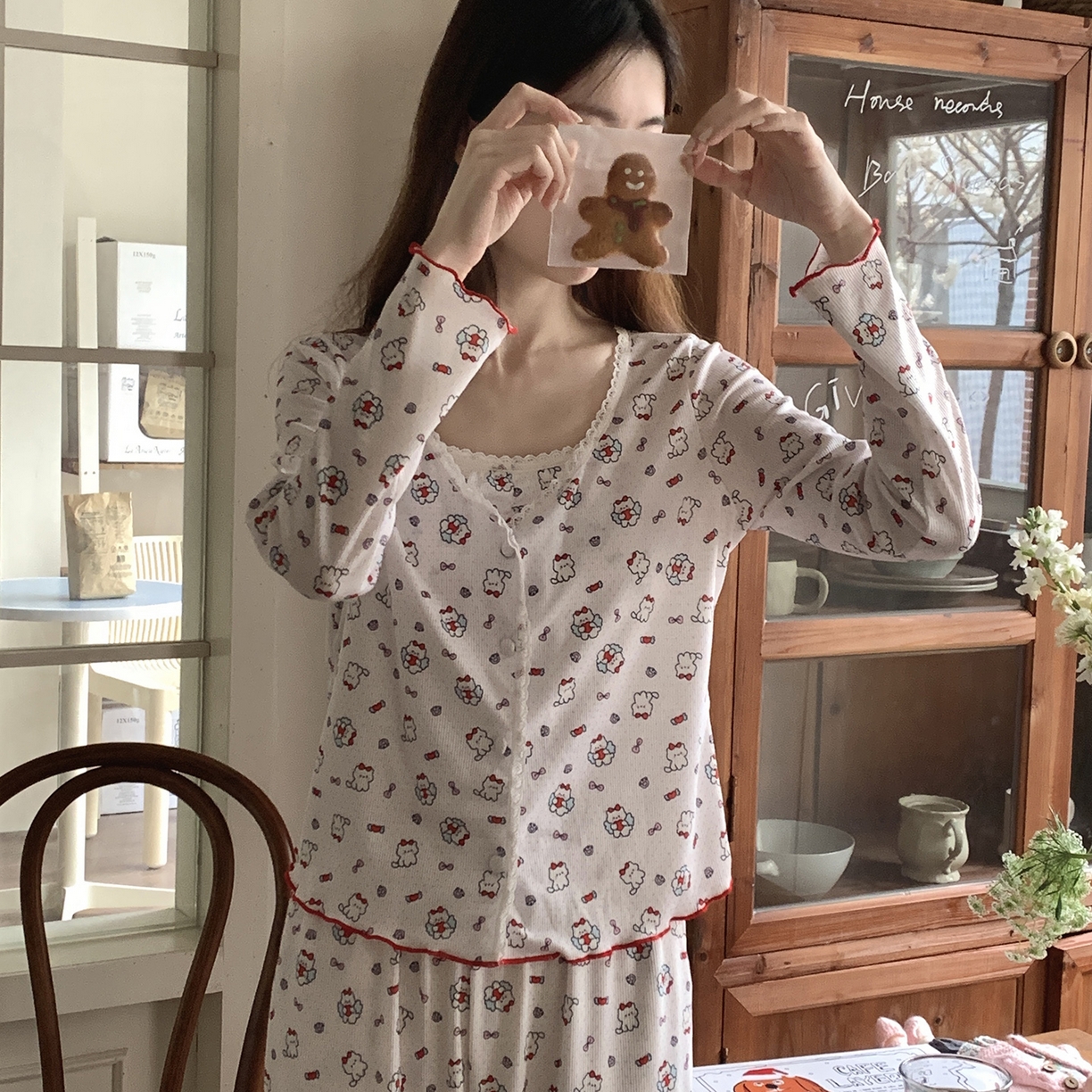 91家纺网 家纺一手货源 找家纺 妍景家居生活馆 2025新款小猫咪三件套 粉色