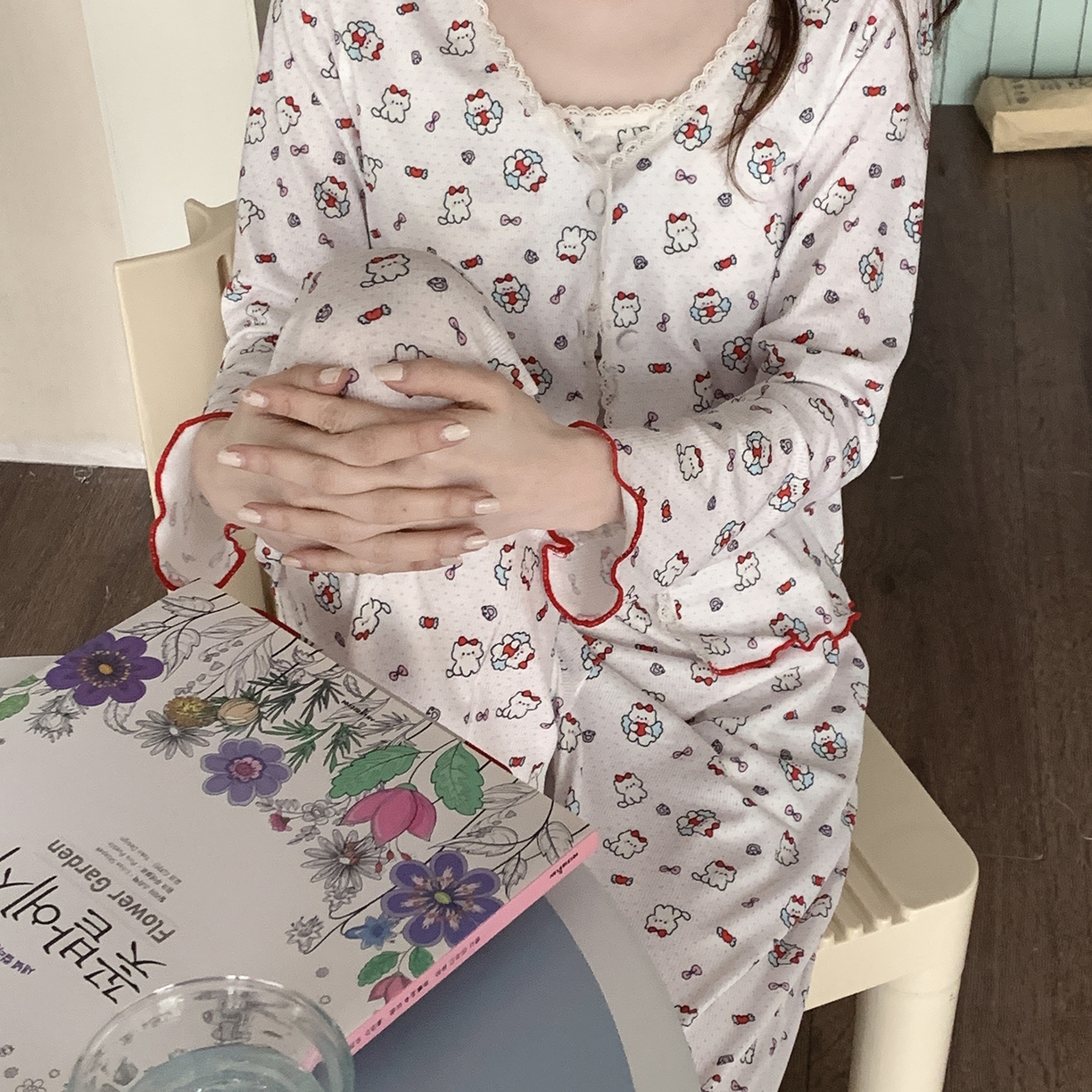 91家纺网 家纺一手货源 找家纺 妍景家居生活馆 2025新款小猫咪三件套 粉色