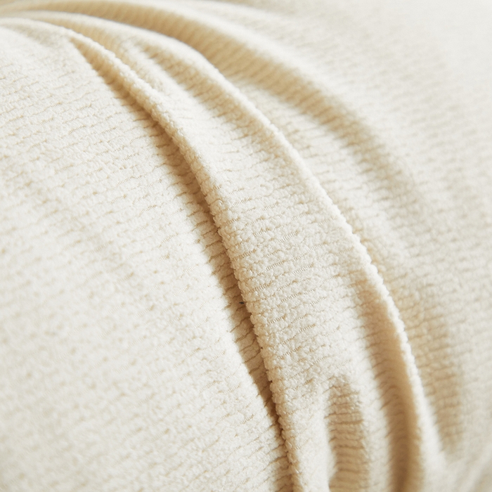 91家纺网 家纺一手货源 找家纺 艺菲阁家纺 2025新款竹节绒床头靠背 奶油白