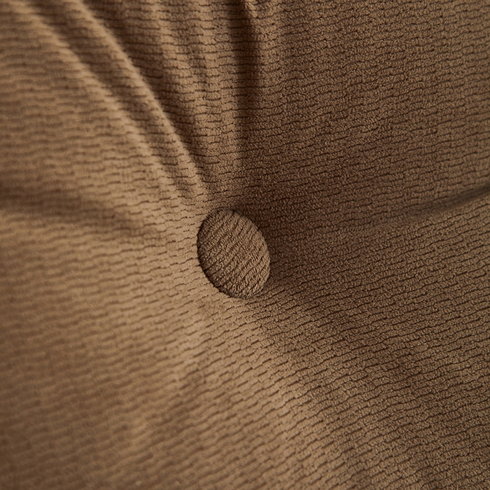 91家纺网 家纺一手货源 找家纺 艺菲阁家纺 2025新款竹节绒床头靠背 复古棕