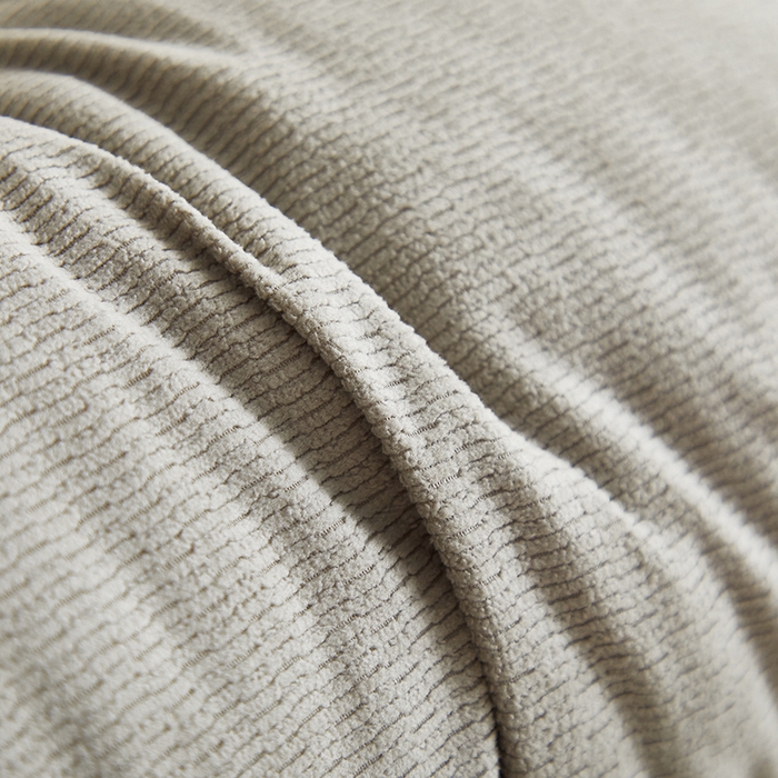 91家纺网 家纺一手货源 找家纺 艺菲阁家纺 2025新款竹节绒床头靠背 月影浅灰