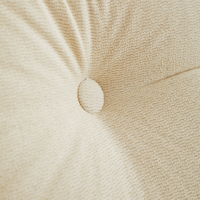 91家纺网 家纺一手货源 找家纺 艺菲阁家纺 2025新款竹节绒床头靠背 奶油白