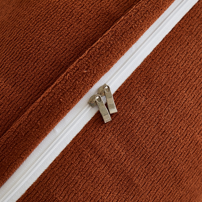 91家纺网 家纺一手货源 找家纺 艺菲阁家纺 2025新款竹节绒床头靠背 焦糖色