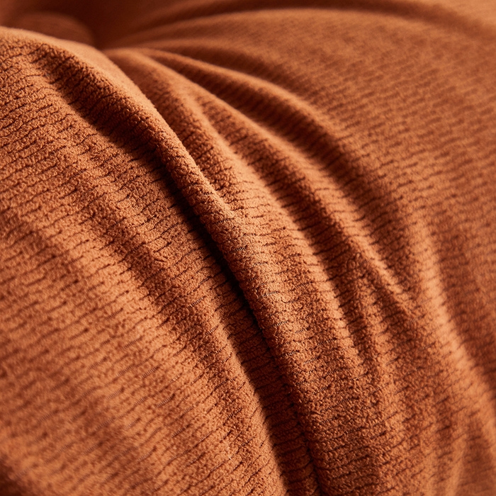 91家纺网 家纺一手货源 找家纺 艺菲阁家纺 2025新款竹节绒床头靠背 焦糖色