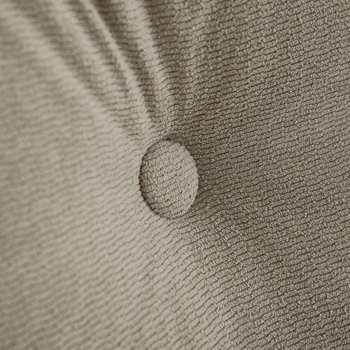 91家纺网 家纺一手货源 找家纺 艺菲阁家纺 2025新款竹节绒床头靠背 月影浅灰