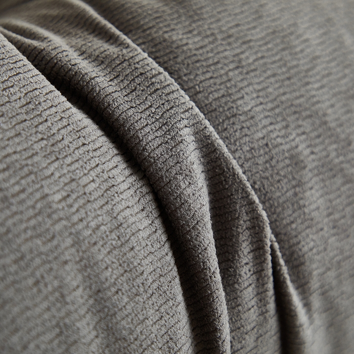 91家纺网 家纺一手货源 找家纺 艺菲阁家纺 2025新款竹节绒床头靠背 狼烟灰