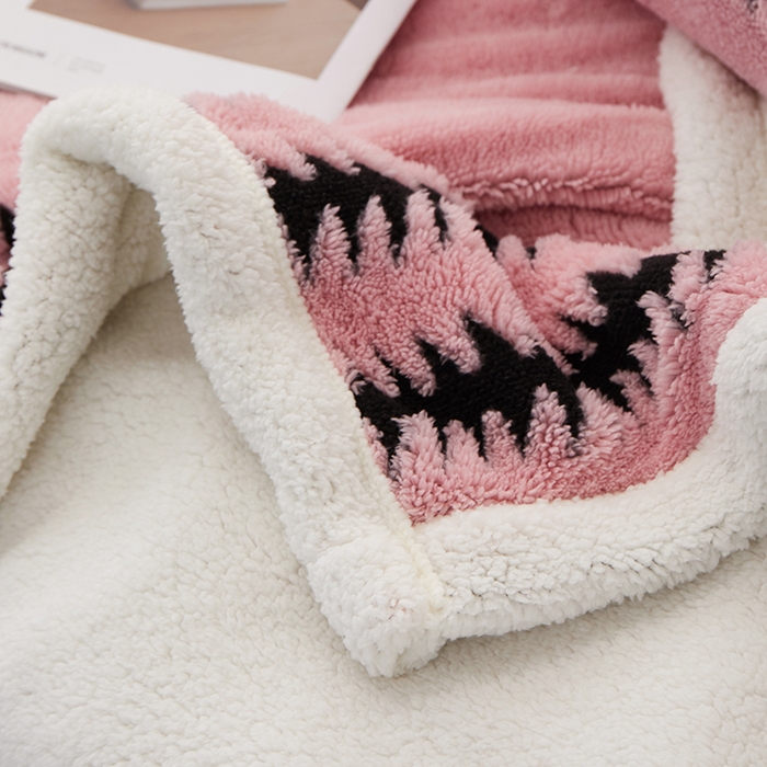 91家纺网 家纺一手货源 找家纺 （总）楼兰公主毛毯专供 2025新款杉影绒加厚保暖多功能毛毯盖毯绒毯