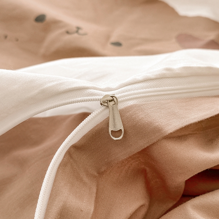 91家纺网 家纺一手货源 找家纺 玉元坊 2025新款三丽鸥全棉纯棉大版花边款床品三四件套第五批 （长期有货 不断货） 快乐小熊