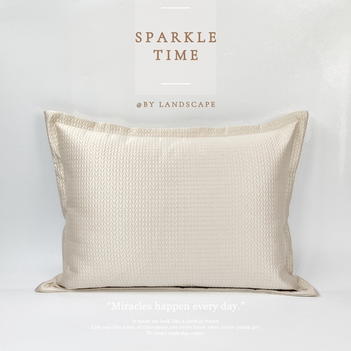 91家纺网 家纺一手货源 找家纺 澜屿 新款高精密肌理纹大靠枕靠垫靠背枕芯 米色