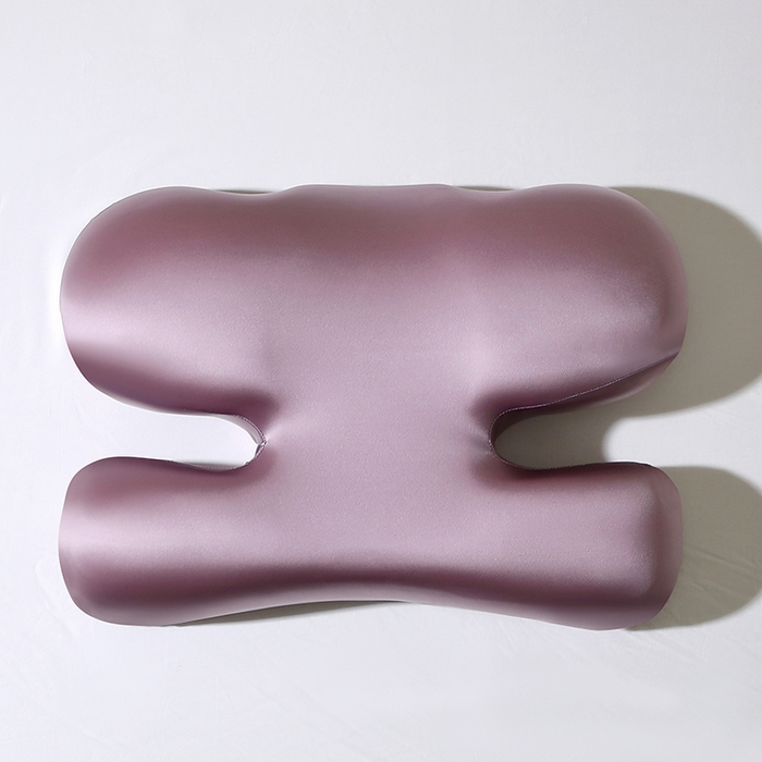 91家纺网 家纺一手货源 找家纺 其乐枕芯 2025新款工字型美 容枕枕芯枕头 紫色