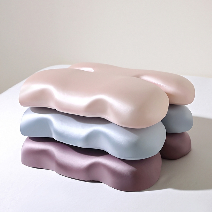 91家纺网 家纺一手货源 找家纺 其乐枕芯 2025新款工字型美 容枕枕芯枕头 紫色