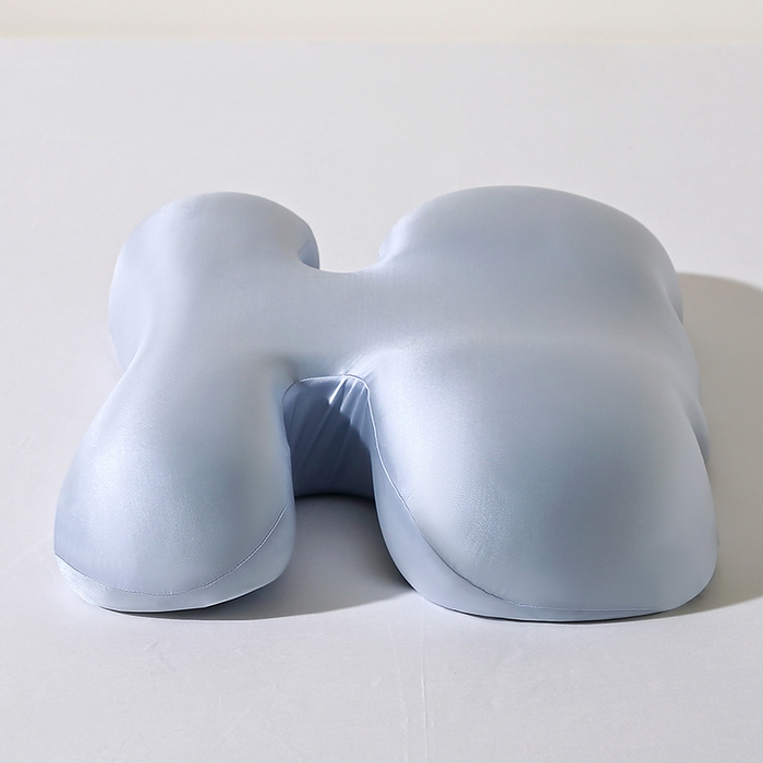 91家纺网 家纺一手货源 找家纺 其乐枕芯 2025新款工字型美 容枕枕芯枕头 蓝色