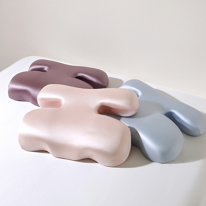 91家纺网 家纺一手货源 找家纺 其乐枕芯 2025新款工字型美 容枕枕芯枕头 蓝色