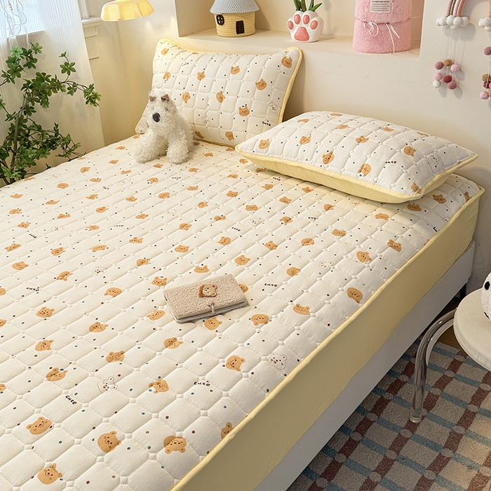 91家纺网 家纺一手货源 找家纺 （总）丝芙妮家居（原乐视家纺） 2025新款A类亲肤云朵棉夹棉保暖床笠