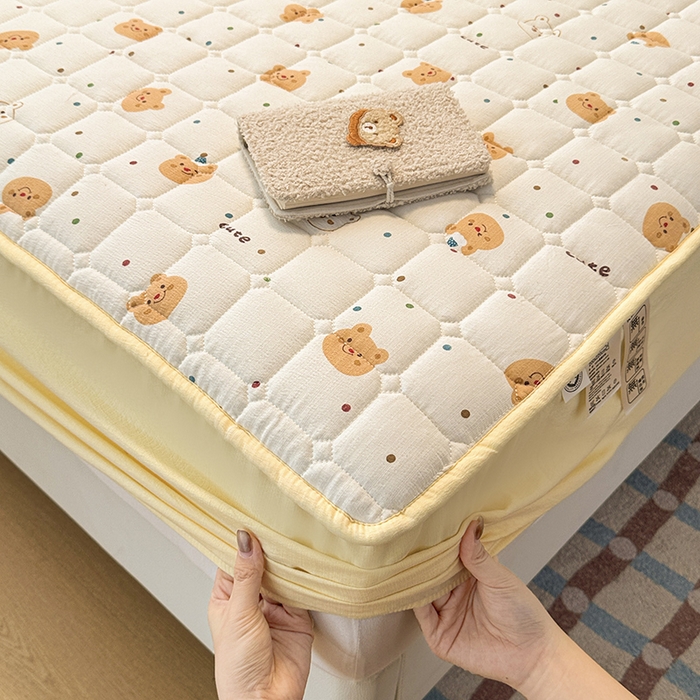 91家纺网 家纺一手货源 找家纺 （总）丝芙妮家居（原乐视家纺） 2025新款A类亲肤云朵棉夹棉保暖床笠