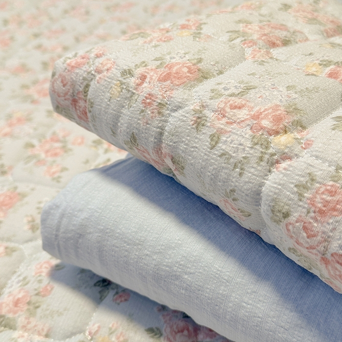 91家纺网 家纺一手货源 找家纺 丝芙妮家居（原乐视家纺） 2025新款A类亲肤云朵棉夹棉保暖床笠 漫游花境