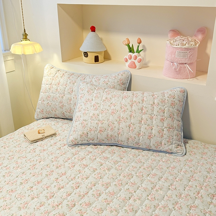 91家纺网 家纺一手货源 找家纺 丝芙妮家居（原乐视家纺） 2025新款A类亲肤云朵棉夹棉保暖床笠 漫游花境