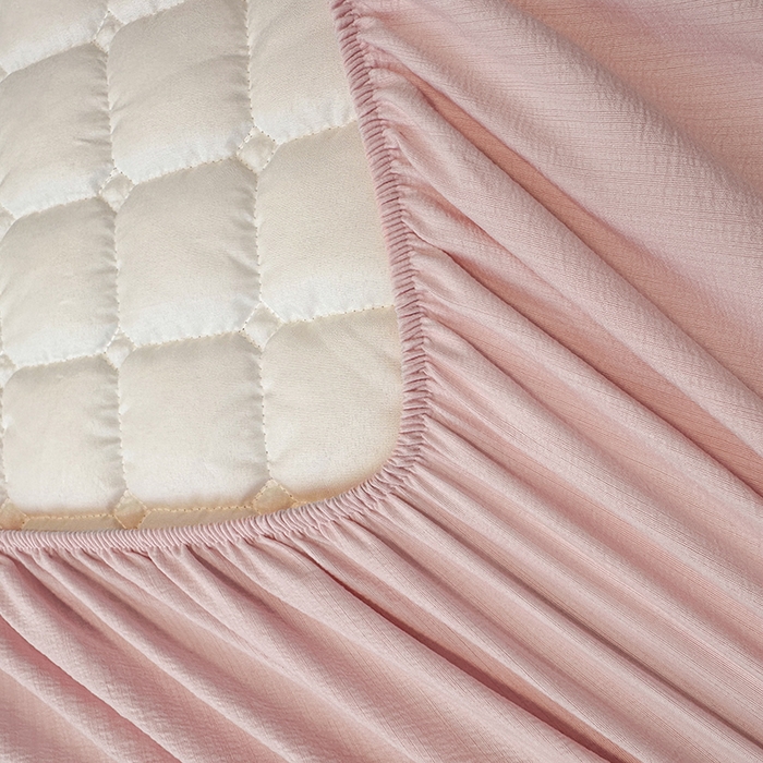 91家纺网 家纺一手货源 找家纺 丝芙妮家居（原乐视家纺） 2025新款A类亲肤云朵棉夹棉保暖床笠 甜心小兔