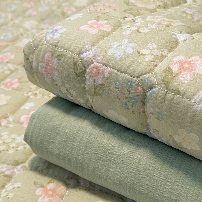 91家纺网 家纺一手货源 找家纺 丝芙妮家居（原乐视家纺） 2025新款A类亲肤云朵棉夹棉保暖床笠 南岛乐园