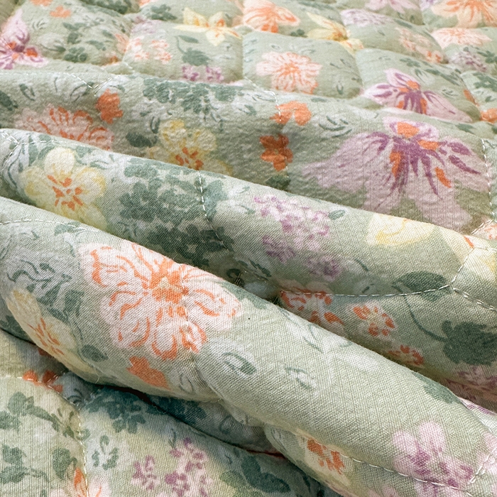 91家纺网 家纺一手货源 找家纺 丝芙妮家居（原乐视家纺） 2025新款A类亲肤云朵棉夹棉保暖床笠 午后时光