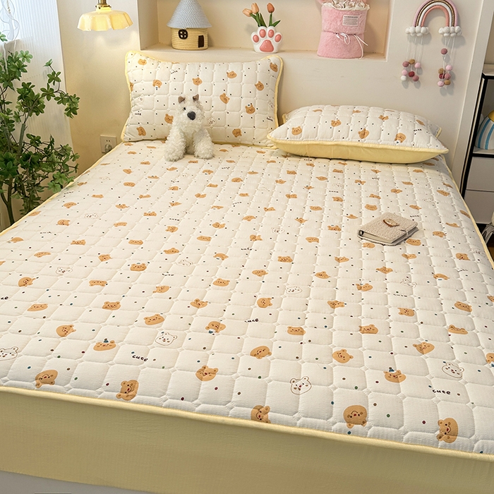 91家纺网 家纺一手货源 找家纺 （总）丝芙妮家居（原乐视家纺） 2025新款A类亲肤云朵棉夹棉保暖床笠