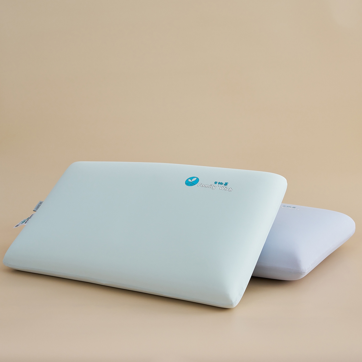 91家纺网 家纺一手货源 找家纺 乐可 2025新款生物基云感枕记忆棉枕头枕芯 生物基云感枕Y12-绿