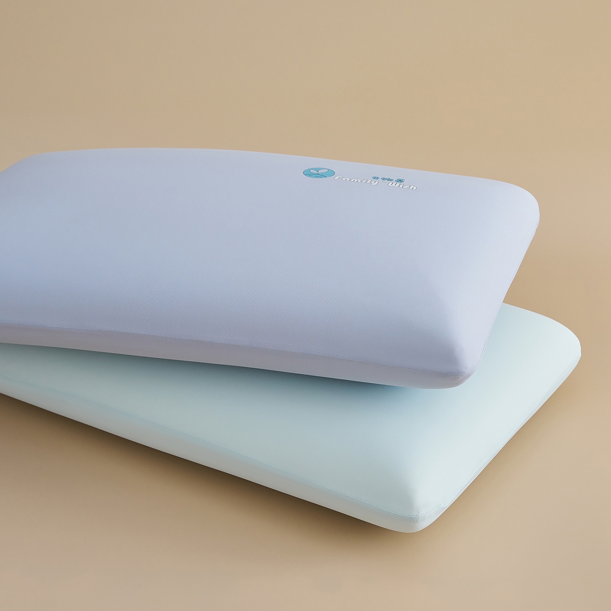 91家纺网 家纺一手货源 找家纺 乐可 2025新款生物基云感枕记忆棉枕头枕芯 生物基云感枕Y6-紫