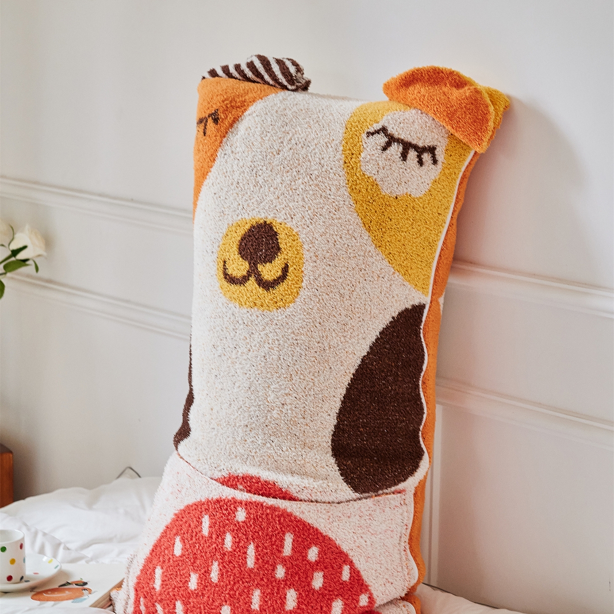 91家纺网 家纺一手货源 找家纺 暖绵绵家纺 2025新款半边绒软糯有趣抱枕含芯-维宁 （最低零售价：小号51元，大号153元） 维宁-大抱枕