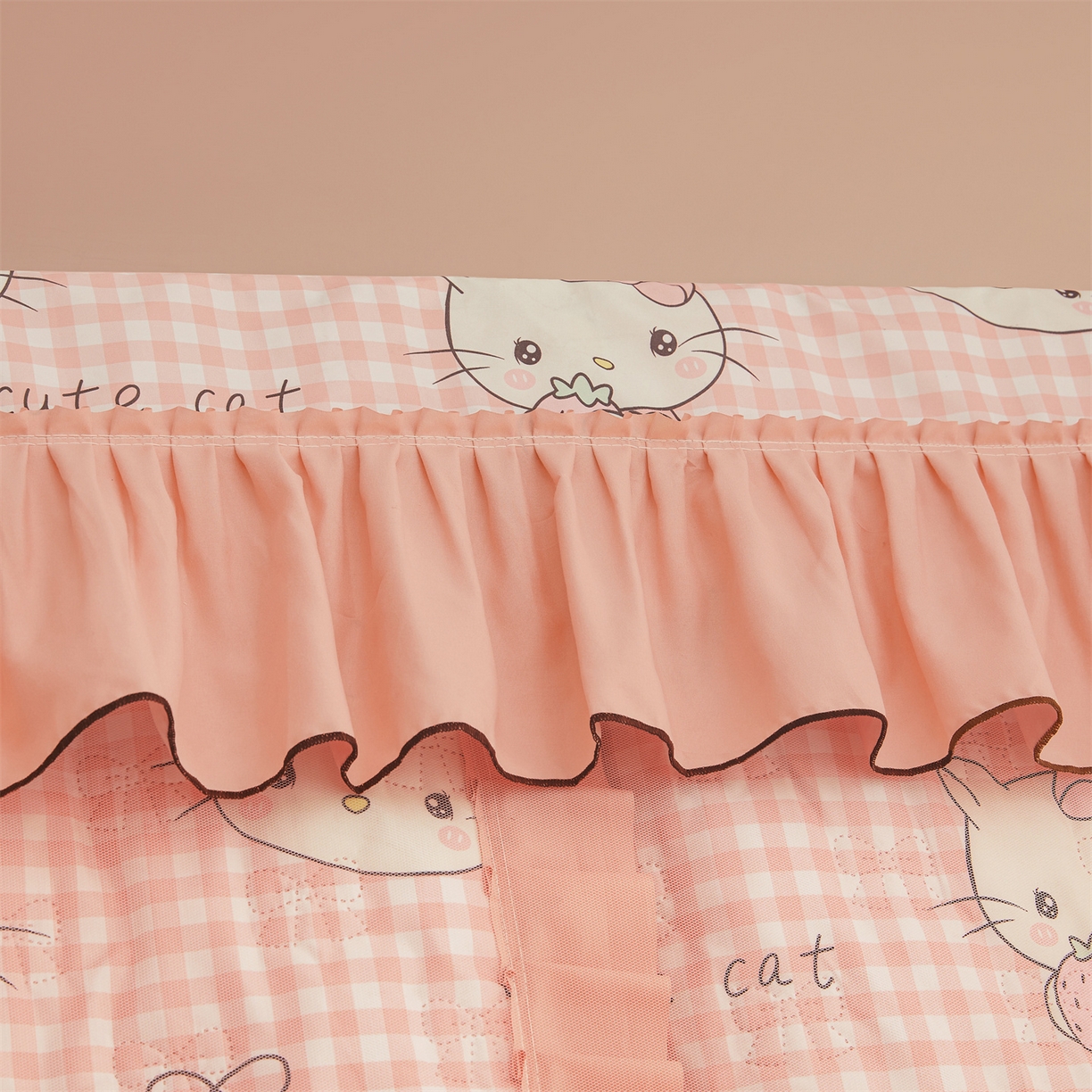 91家纺网 家纺一手货源 找家纺 艾晶美家纺有限公司 2025新款学生宿舍遮光保暖蚊帐夹棉床帘蚊帐大学生宿舍蚊帐 学生夹棉款-kmi瞄粉玉