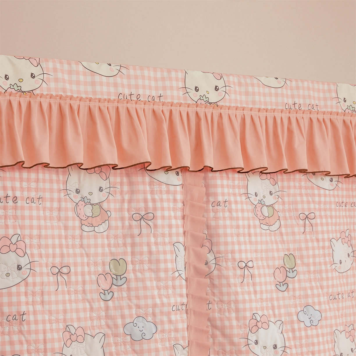 91家纺网 家纺一手货源 找家纺 艾晶美家纺有限公司 2025新款学生宿舍遮光保暖蚊帐夹棉床帘蚊帐大学生宿舍蚊帐 学生夹棉款-kmi瞄粉玉