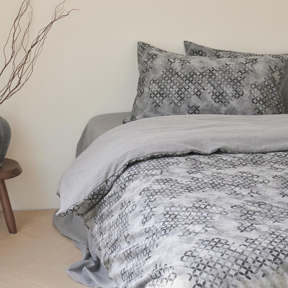 91家纺网 家纺一手货源 找家纺 （总）云上 2025新款全棉新疆长绒棉色织大提花床品四件套-星辰系列（控价：券后活动后不低于348元）