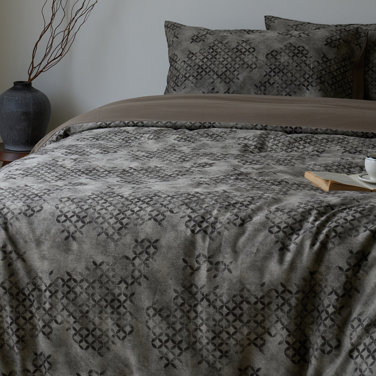 91家纺网 家纺一手货源 找家纺 （总）云上 2025新款全棉新疆长绒棉色织大提花床品四件套-星辰系列（控价：券后活动后不低于348元）