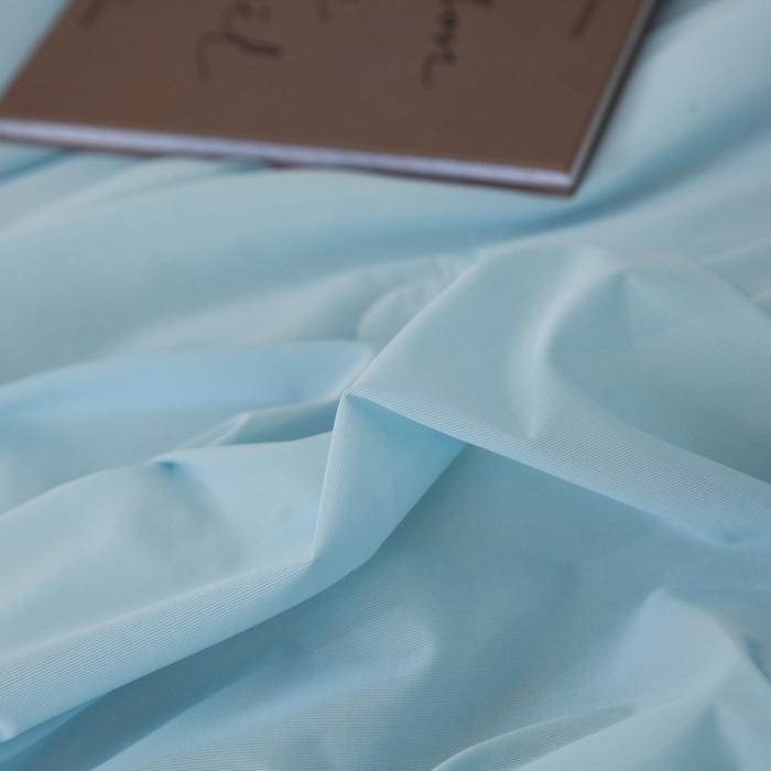 91家纺网 家纺一手货源 找家纺 缦绣阁 2025春夏新款纯色双拼凉感丝夏被冰淇淋夏被夏凉被空调被被子被芯跨境外贸爆款 天蓝色-浅灰