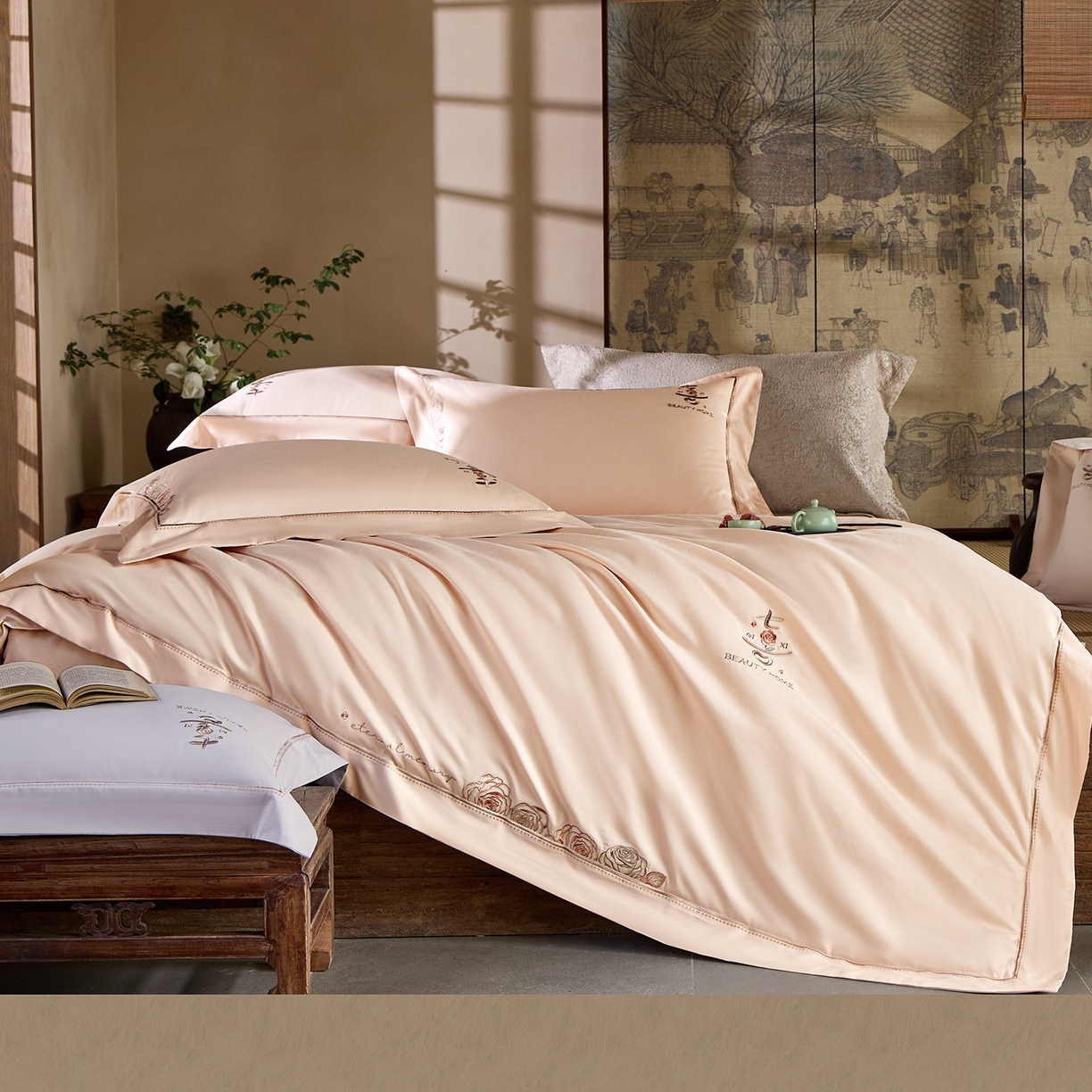 91家纺网 家纺一手货源 找家纺 （总）玖玖爱家纺 2025新款金蚕臻丝柔糯枕枕头枕芯