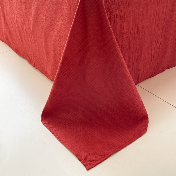 91家纺网 家纺一手货源 找家纺 阿曼达 2025新款水洗亲肤波点纯色拼色撞色可盐可甜复古氛围感四件套 波点-黑