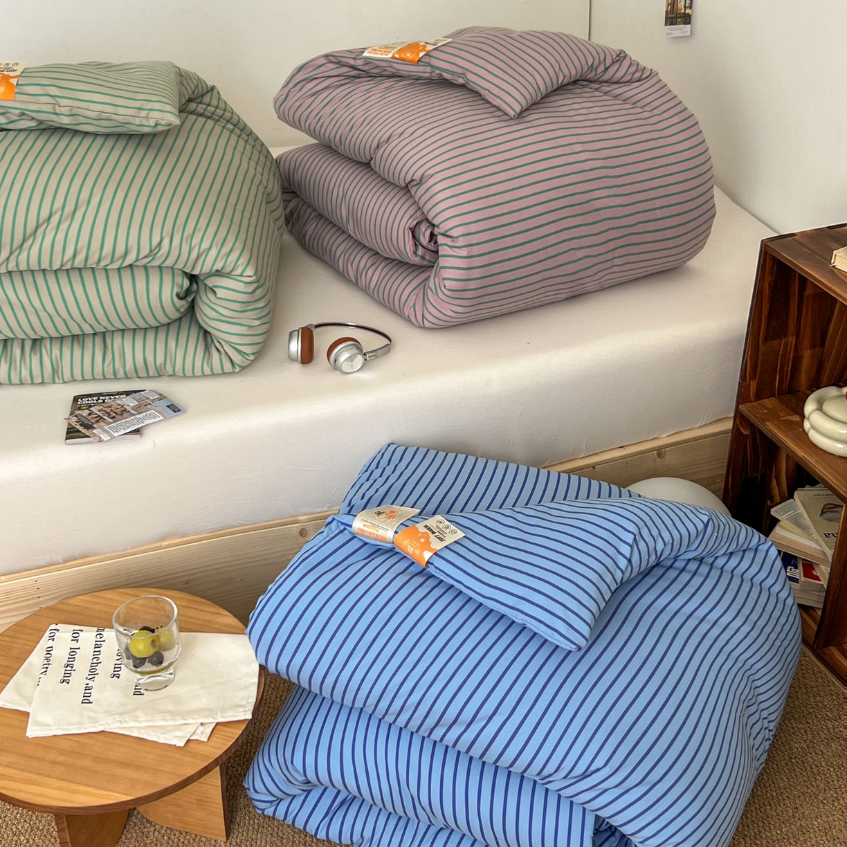 91家纺网 家纺一手货源 找家纺 优选良品 2025新款冬被水洗棉被子被芯 组合图